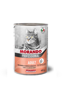 Morando Adult For Cat With Salmon & Shrimps 400g